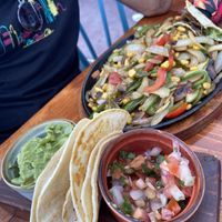 Fajitas at Mama's Tacos in Miami Beach