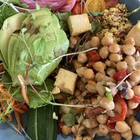 Poke bowl at The Surf Club in Mooloolaba