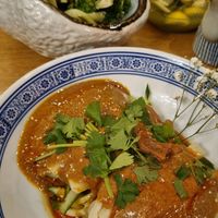 Liangpi (cold skin noodles, peanut sauce) - DELICIOUS at laolao in Vienna