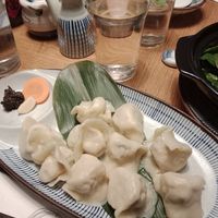 Shu Cai Jiao (dumplings with tofu, mushrooms, rice noodles,..) yum! at laolao in Vienna
