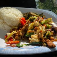 Tofu Basil wok  at Pho Ever - Mariahilf in Vienna