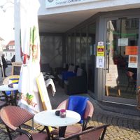 auch mit bequemen Sesseln at Eiscafe Fran Rosa in Gernsbach