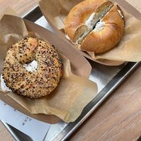   at Zucker's Bagels in New York City