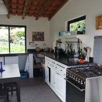 Beautiful veggie kitchen you can use at anytime with others or alone. at Colina Flora in Colares