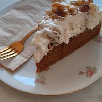 Carrot cake at Wolf Coffee in Lommel