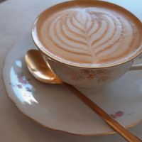 Oat cappucino at Wolf Coffee in Lommel