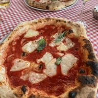 Vegan Margarita pizza  at Bella Compagnia in Vienna