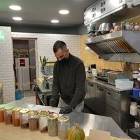 Der Chef at Tabule Rasa in Corfu