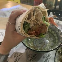 פלאפל   at Tabule Rasa in Corfu