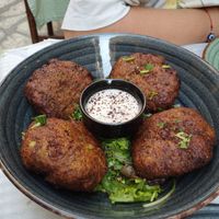 Croquetas at Tabule Rasa in Corfu