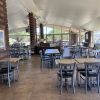 Inside   at Food for Thought Cafe in Joshua Tree