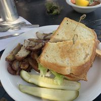 Sandwich  at Food for Thought Cafe in Joshua Tree