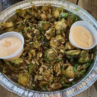 Brussel Sprouts at Luchador Urban Taqueria in Pomona
