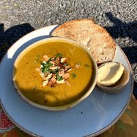 soup at Undercrag Studio & Café in Torver