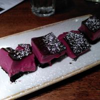 Cherry brownie cheesecake bites (October 2021) at Slug & Lettuce in York