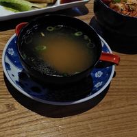miso soup at MoschMosch in Heidelberg