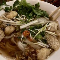 Tofu and mushroom pho  at Pho in Edinburgh