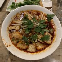 Hot & spicy tofu pho   at Pho in Edinburgh