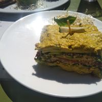 Raw lasagna at Alchemist Garden in Amsterdam
