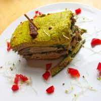 Raw Lasagna at Alchemist Garden in Amsterdam