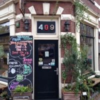 100% raw vegan cafe with a range of very healthy foods. at Alchemist Garden in Amsterdam