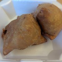 Samosa #Veganuary at Gokul Indian Restaurant in St Louis
