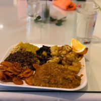 Buffet order at Gokul Indian Restaurant in St Louis