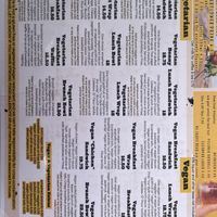 Vegan & vegetarian menu  at Bruncheria in New Westminster