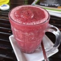Smoothie at Nics Restaurant & Playground in Chiang Mai