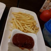 French fries at Nics Restaurant & Playground in Chiang Mai