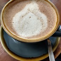 Hot chocolate at Ubuntu in Leipzig