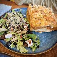 Lentil Lasagna  at Ubuntu in Leipzig
