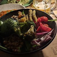Buddhabowl with teriyaki sauce at Fabrika in Nova Gorica