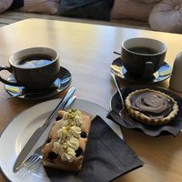 Coffee and cakes at The Hop Coffee in Sheffield