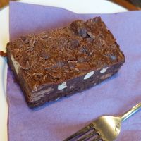 Chocolate orange rocky road at The Hop Coffee in Sheffield