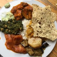 Vegan Sunday buffet at Naveena Path in Berlin
