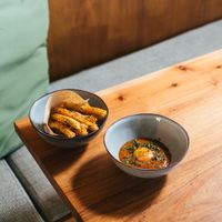 CHURROS DE BATATA at Seiva Restaurante in Matosinhos