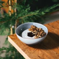 AVEIA, GRANOLA E IOGURTE at Seiva Restaurante in Matosinhos