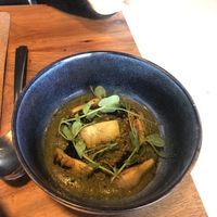 Alcachofras, ervas das dunas e nori   at Seiva Restaurante in Matosinhos