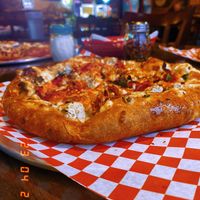   at Rudy's Pizza in Portland