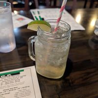 Mocktail at Rudy's Pizza in Portland