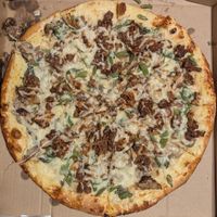 Festive Ru at Rudy's Pizza in Portland