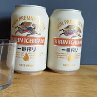 Kirin ichiban at Natur Poke in Mallorca