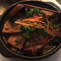 Vegan stew at Bistro Xiao Chi in Lyon