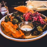 First Wednesday Special Fried Eggplant   at Prohibition Taproom in Philadelphia