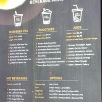 juices, smoothies - vegan, non dairy at Cafe Happy in Kirkland