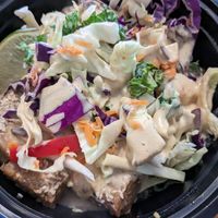 Tempeh bowl at Angeline's Bakery and Cafe in Sisters