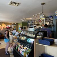 Inside   at Angeline's Bakery and Cafe in Sisters