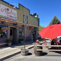 Street view  at Angeline's Bakery and Cafe in Sisters