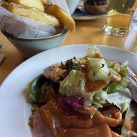 Super food salad and vegan gf burger   at The Bothy in Edinburgh
